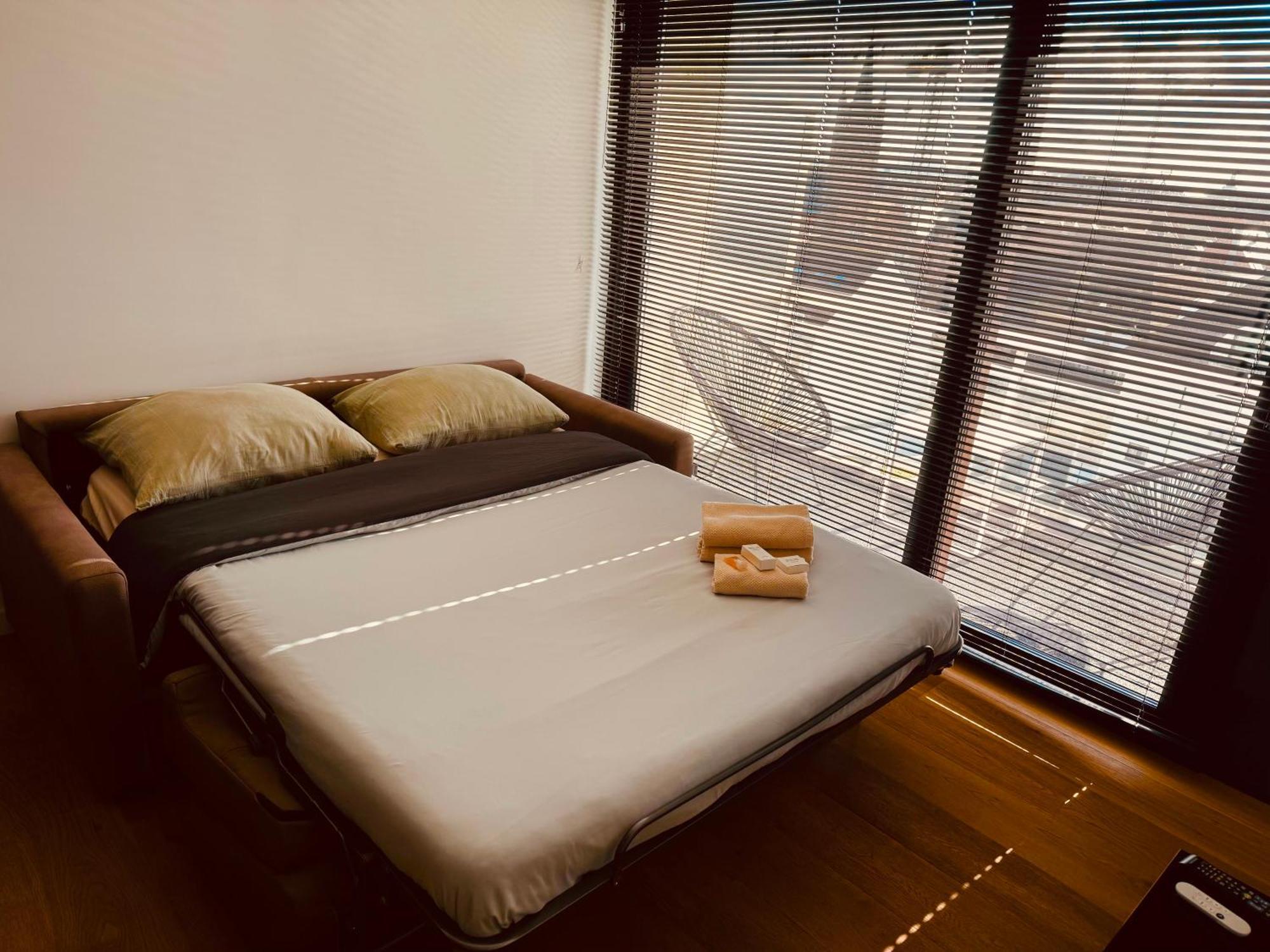 Studio Knokke-Heist Met Zetelbed 外观 照片
